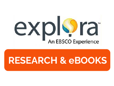 EBSCO Explora Research & eBooks logo