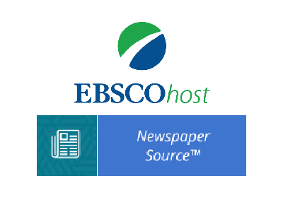 EBSCOhost Newspaper Source logo